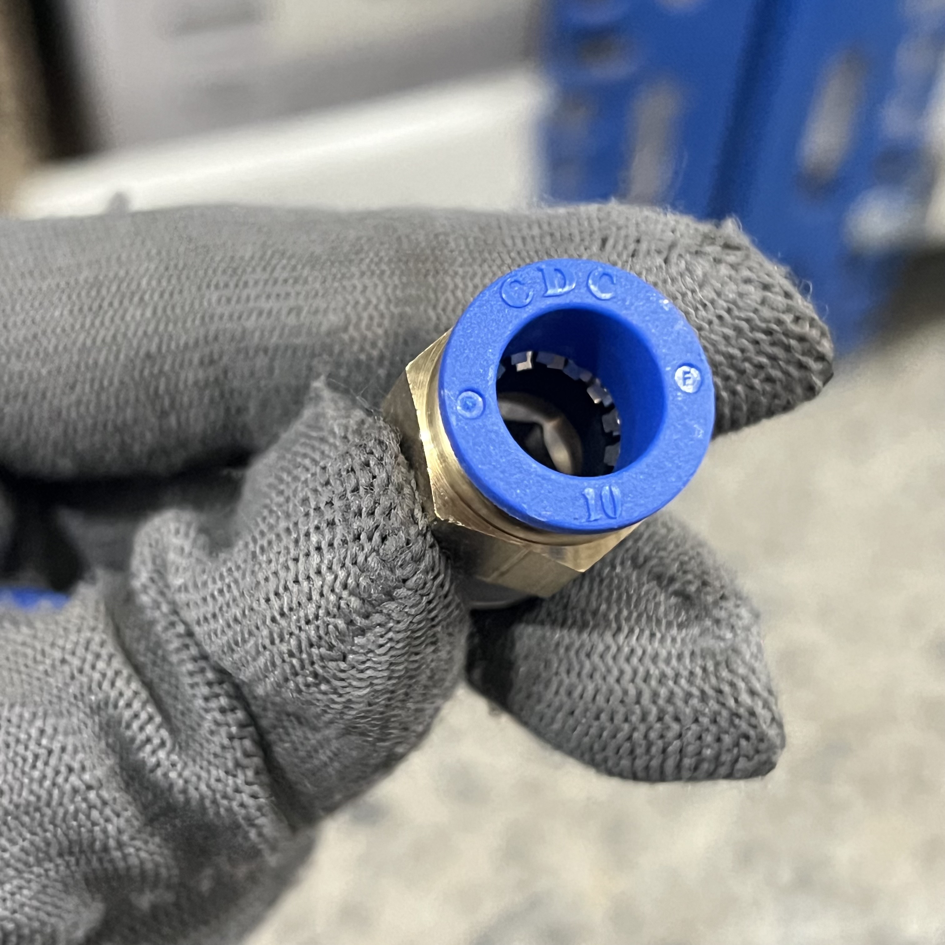 Alternative view of Đầu Nối Nhanh Phi 10 Ren 3/8 CDC MPC 1003 Giá Tốt