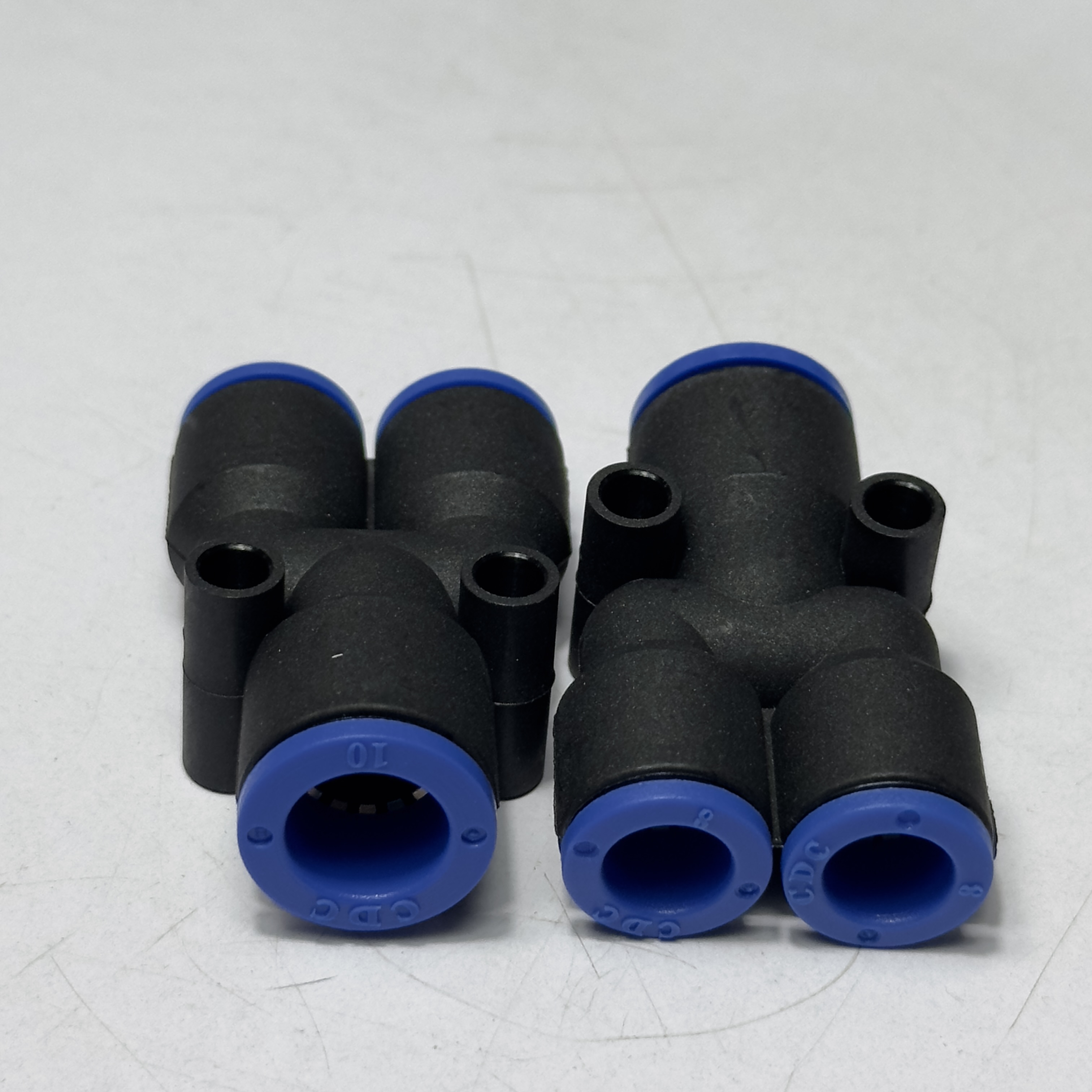 Alternative view of Đầu Nối Nhanh Chữ Y Phi 10x8 Đen CDC MPW 1008 Rẻ Nhất