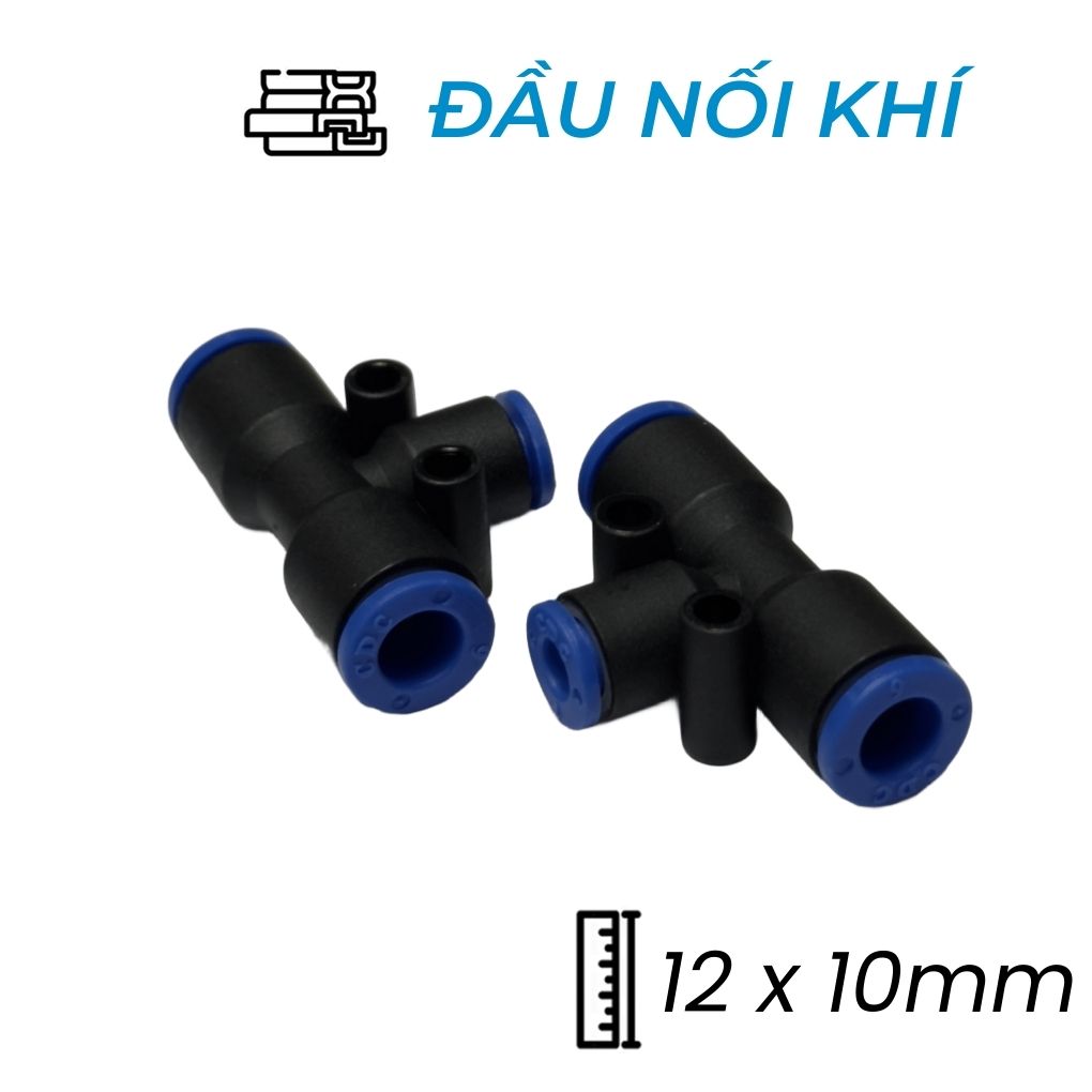 Đầu Nối Nhanh Chữ T Phi 12x10 CDC MPGT 1210 Giá Tốt