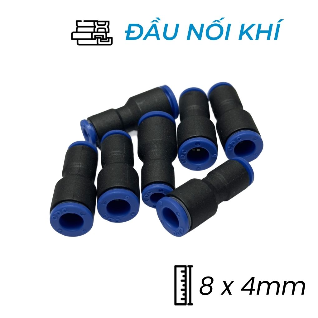 Đầu Nối Nhanh Giảm Phi 8x04 Đen CDC MPG 0804 Rẻ Nhất