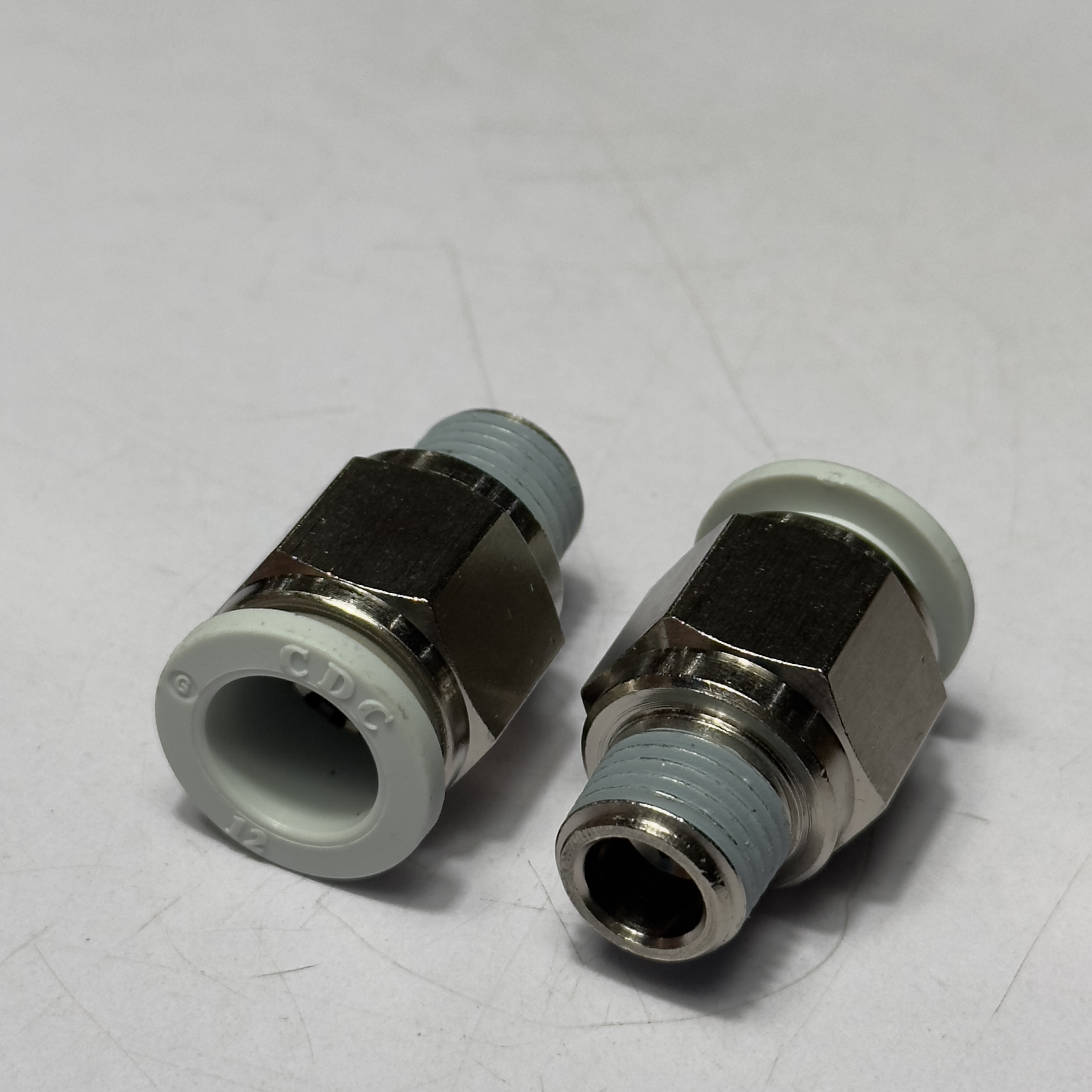 Alternative view of Đầu Nối Nhanh Phi 12 Ren 1/4 CDC MPC 1202N-W Giá Rẻ