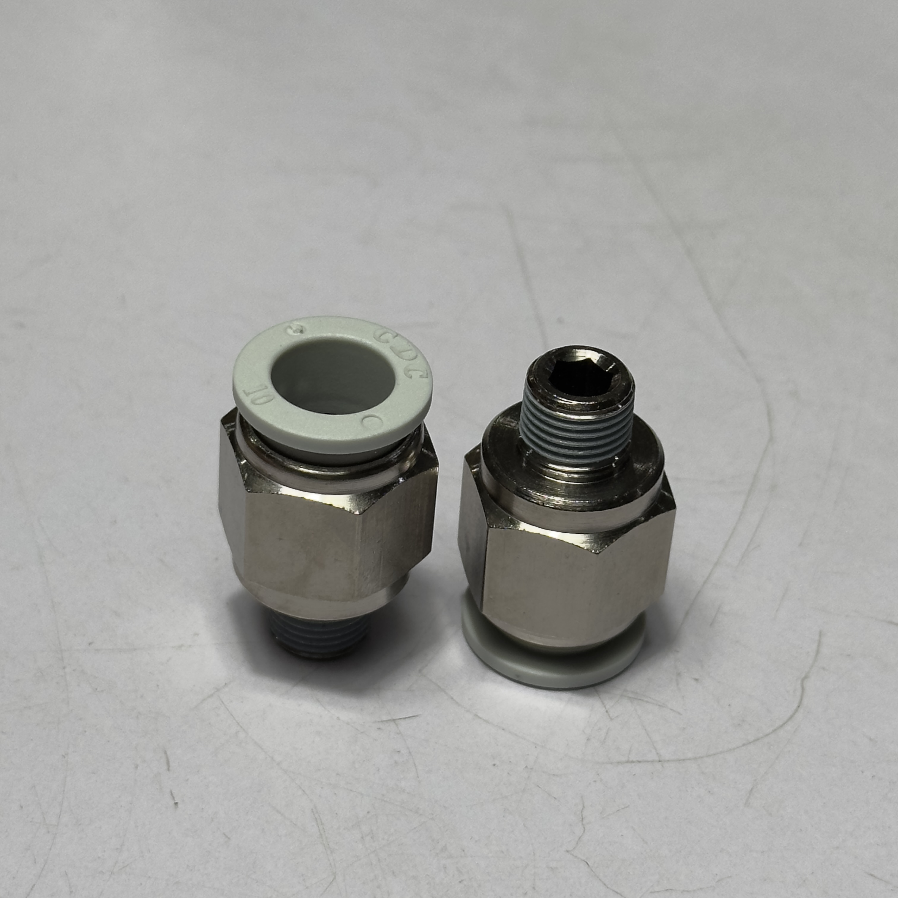 Alternative view of Đầu Nối Nhanh Phi 10 Ren 1/8 CDC MPC 1001N-W Rẻ 2025