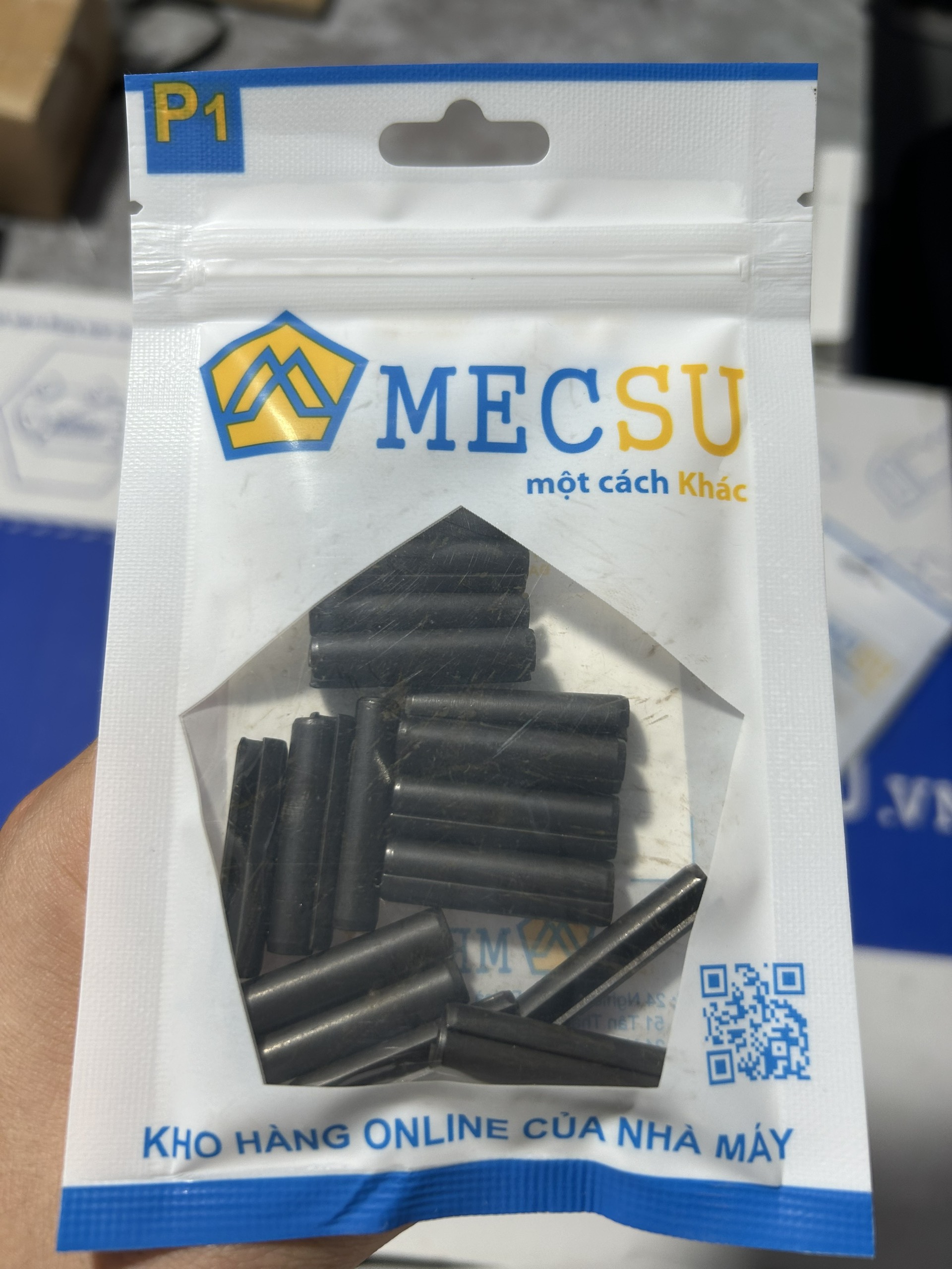 Chốt Ống DIN1481 Thép 65Mn Đen D5x20mm (100Cái/Bịch) - Ảnh 2