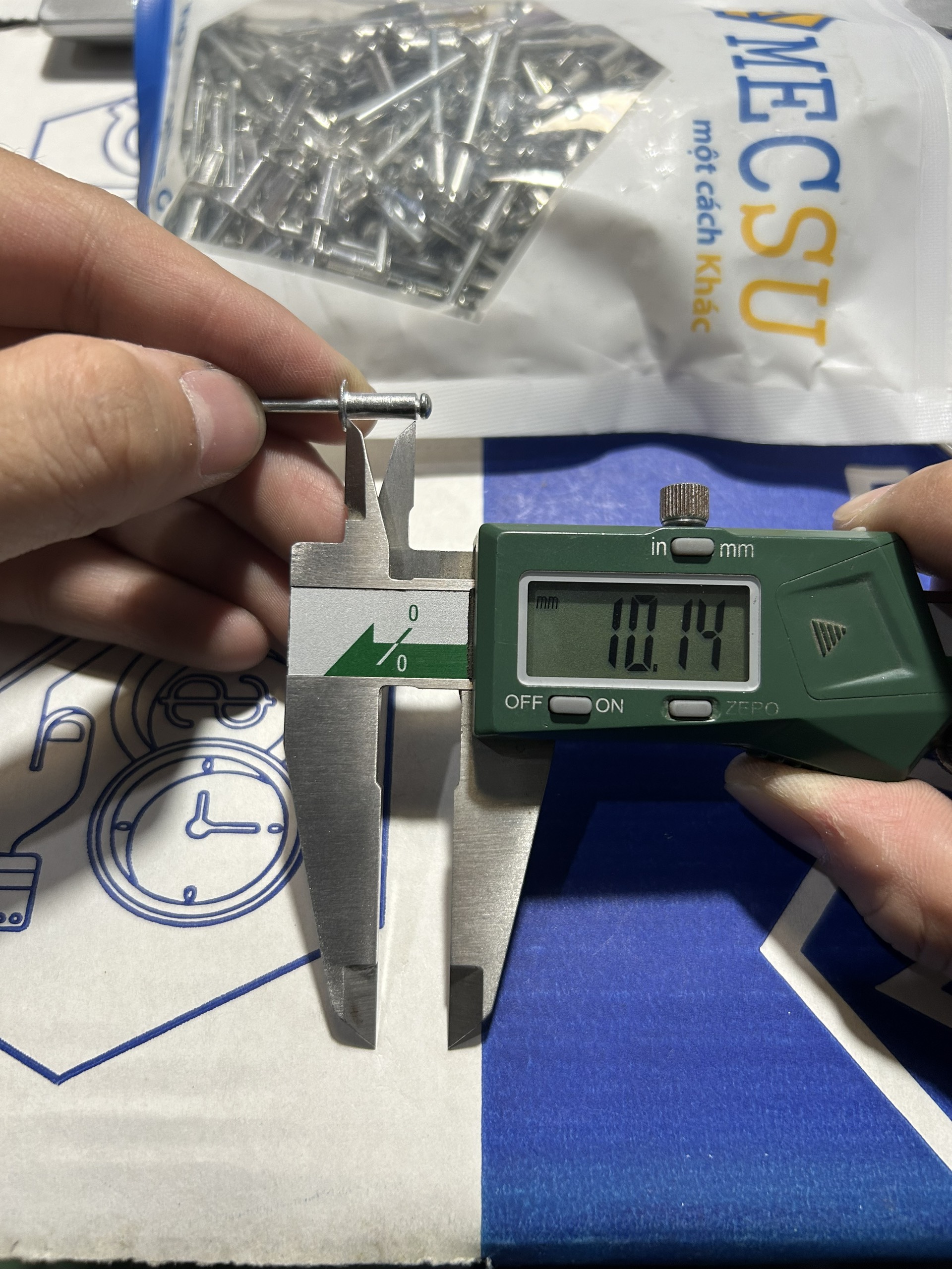 Rivet Nhôm OD4.0x10mm (250 Cái) - Ảnh 3