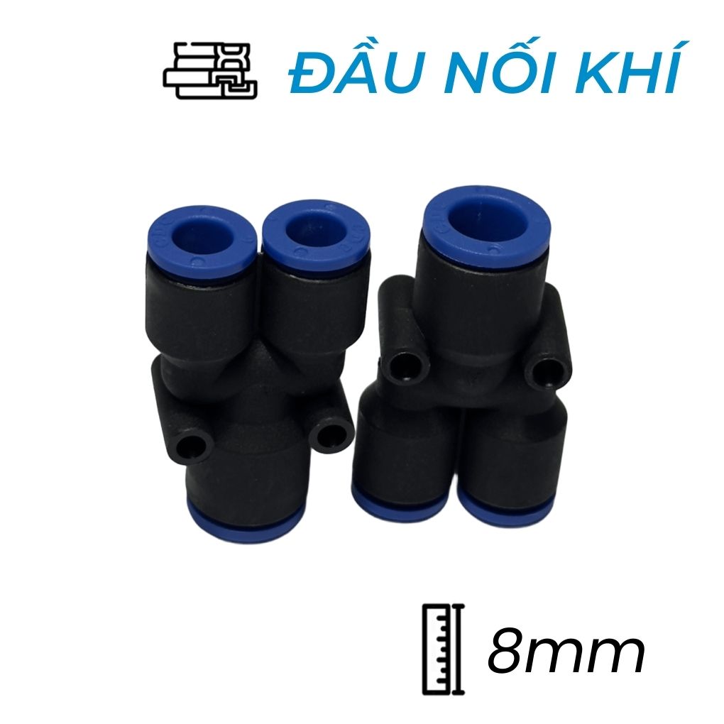 Đầu Nối Nhanh Chữ Y Phi 8 CDC MPY 08 Bền Nhất