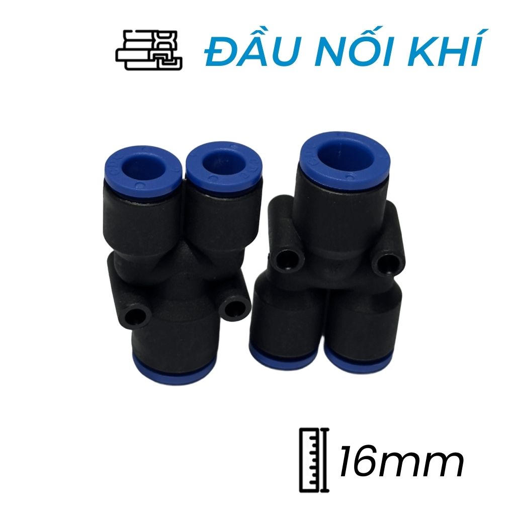 Đầu Nối Nhanh Chữ Y Phi 16 CDC MPY 16 Bền 2025