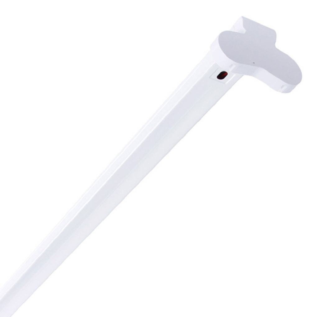 Máng Siêu Mỏng Led Tuýp T8 Loại Đôi Dùng Cho Bóng Led T8 - 220V - 1.2M Màu Trắng Nt8F212 Nanoco