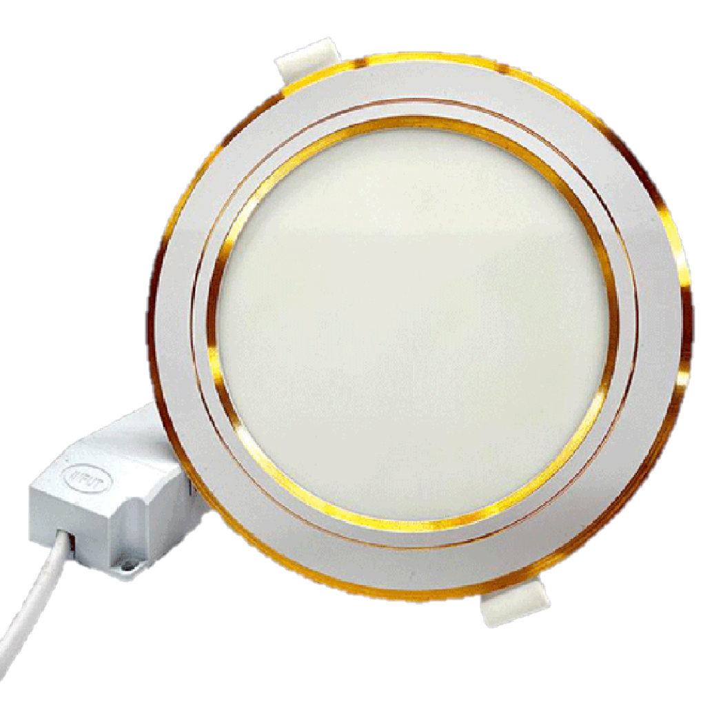 Đèn Led Downlight Nanoco Siêu Mỏng Viền Vàng/ Viền Bạc - Ip20 Nsd09Cg110