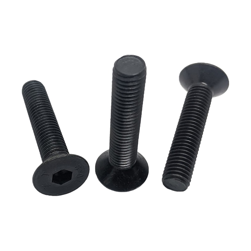 Lục Giác Chìm Col Thép Đen 10.9 DIN7991 M5x45 - Ảnh 3