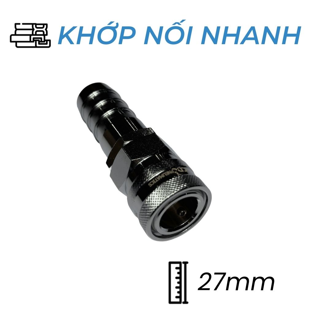 Khớp Nối Nhanh Đuôi Chuột Bi 27mm CDC SH 800 Bền 2025