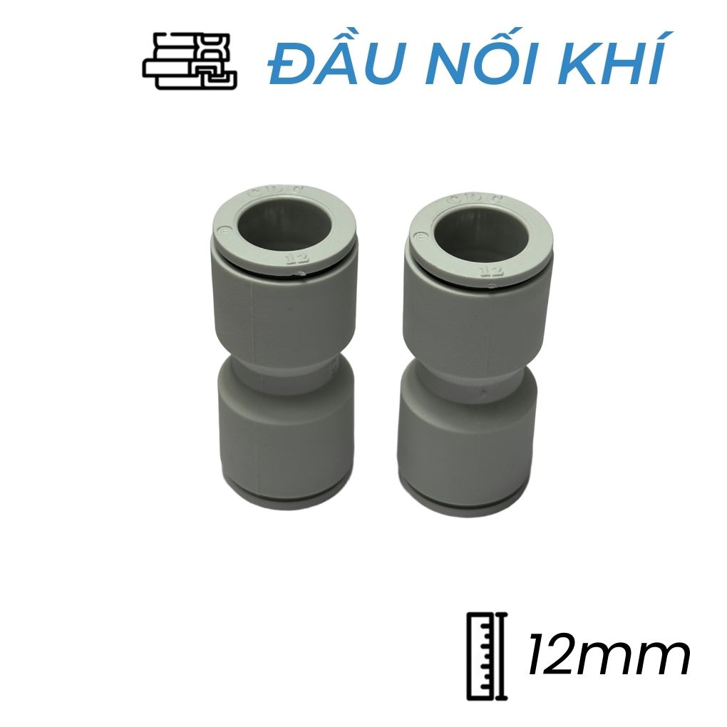 Đầu Nối Nhanh Phi 12 Trắng CDC MPUC 12-W Rẻ Nhất