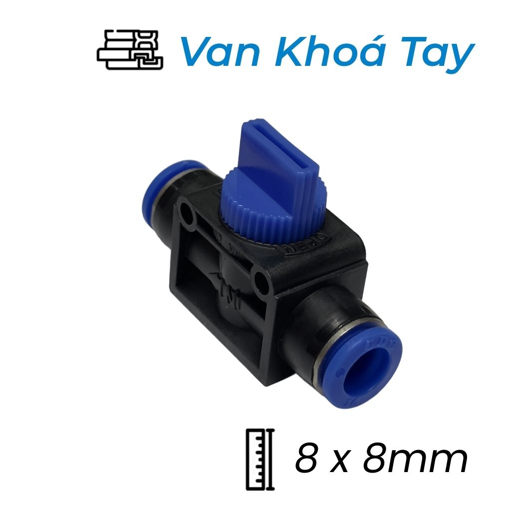 Van Khóa Tay Khí Nén Phi 8 CDC HVU 0808 Rẻ 2025