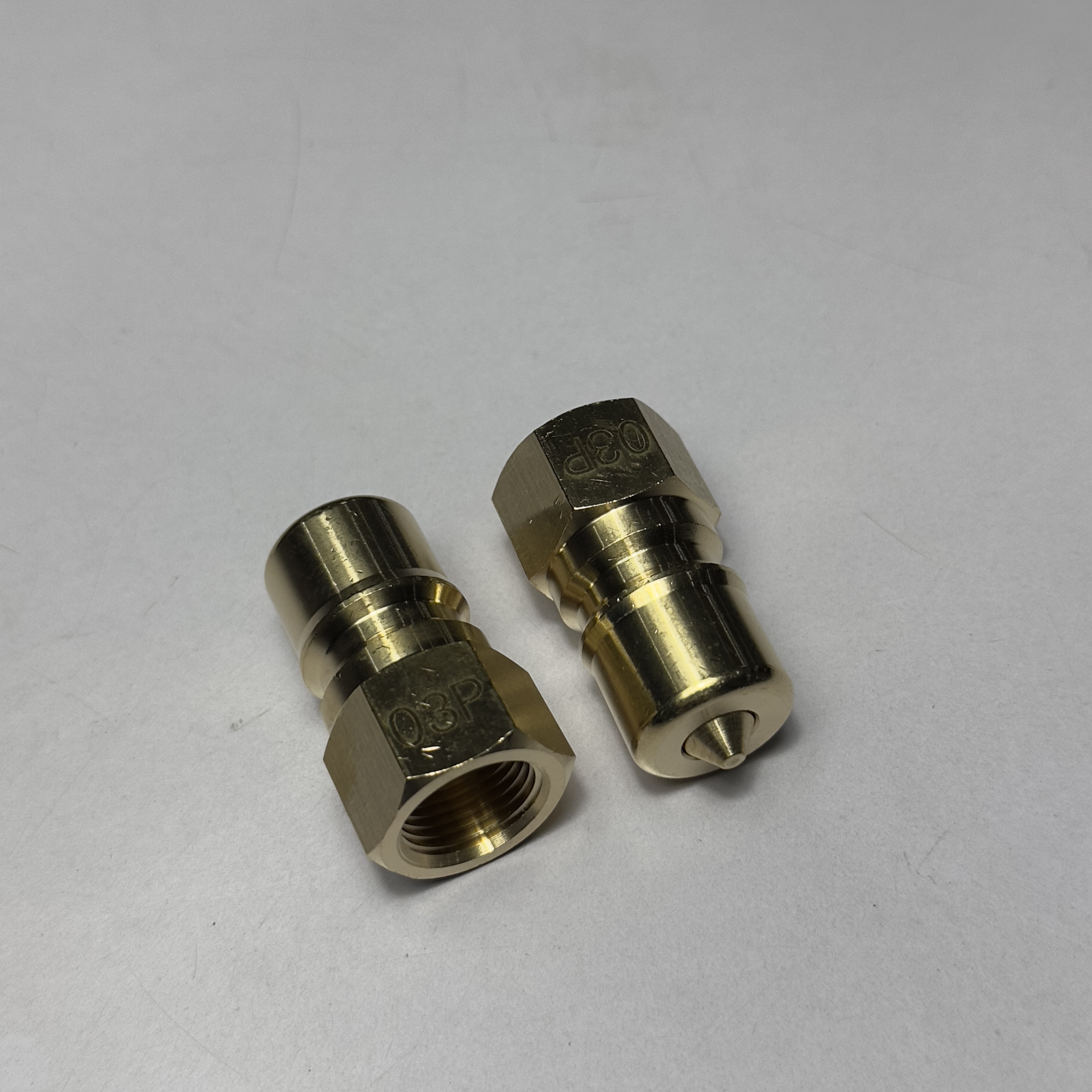 Alternative view of Khớp Nối Khí Nén Đực Ren Rc3/8 Đồng CDC SP 03P Bền 2025