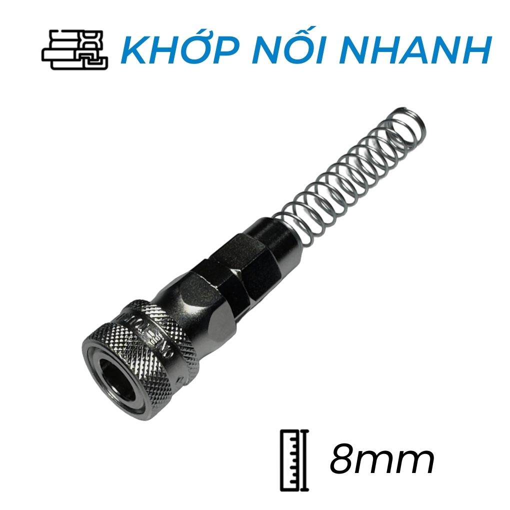 Khớp Nối Khí Nén Bi Cái Phi 8 CDC SN 08 Bền 2025