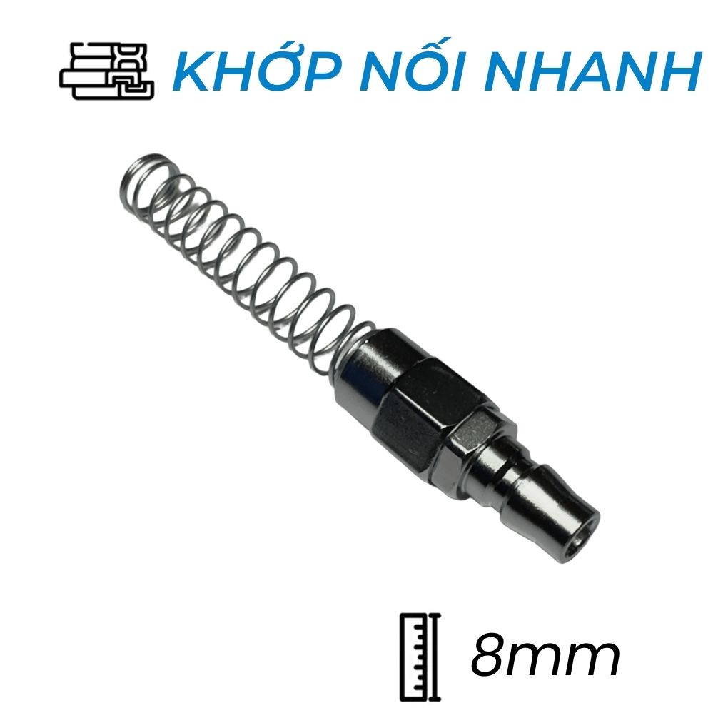 Khớp Nối Khí Nén Đực Phi 8 CDC PN 08 Giá Rẻ