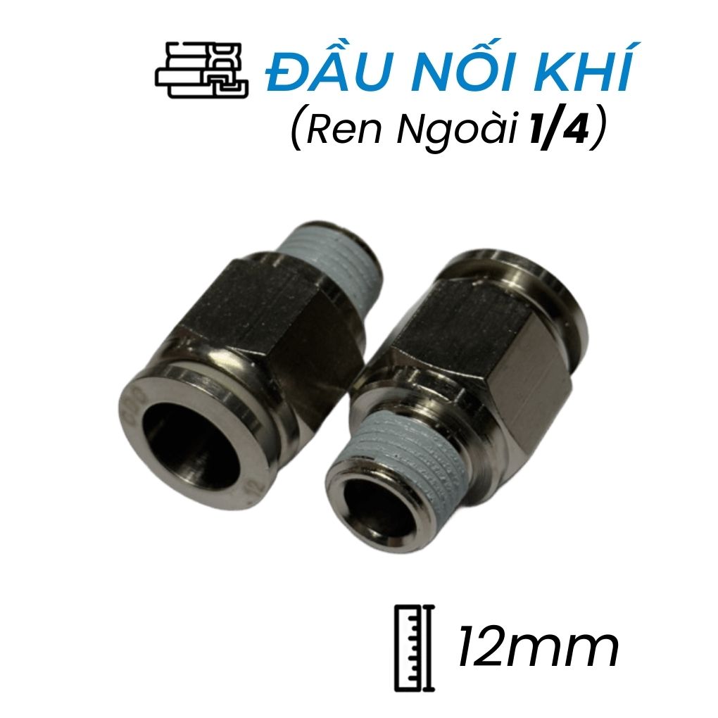 Đầu Nối Nhanh Đồng Phi 12 Ren 1/4 CDC BPC 12R02 Giá Rẻ
