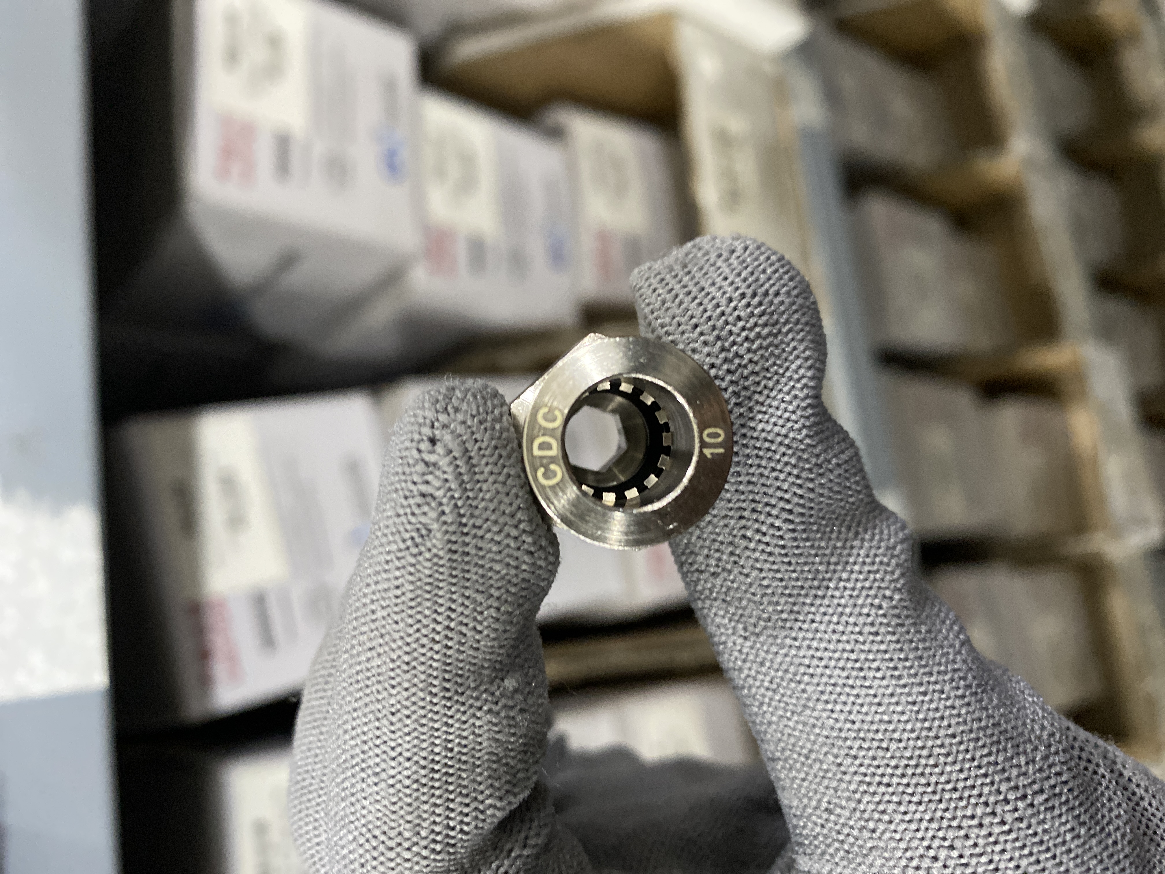 Alternative view of Đầu Nối Nhanh Đồng Phi 10 Ren 1/4 CDC BPC 10R02 Rẻ 2025