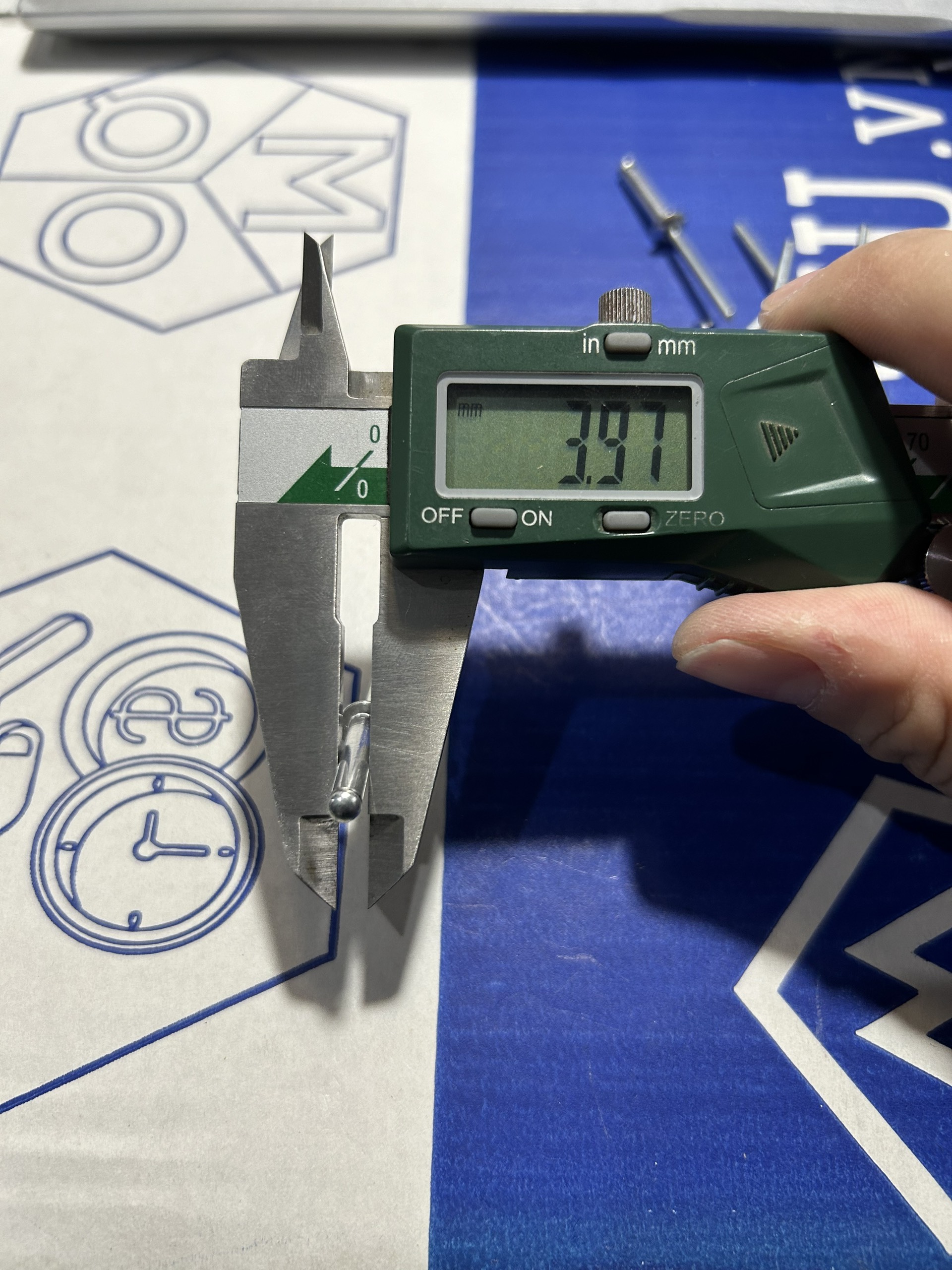 Rivet Nhôm OD4.0x19mm (497-500 Cái) - Ảnh 2