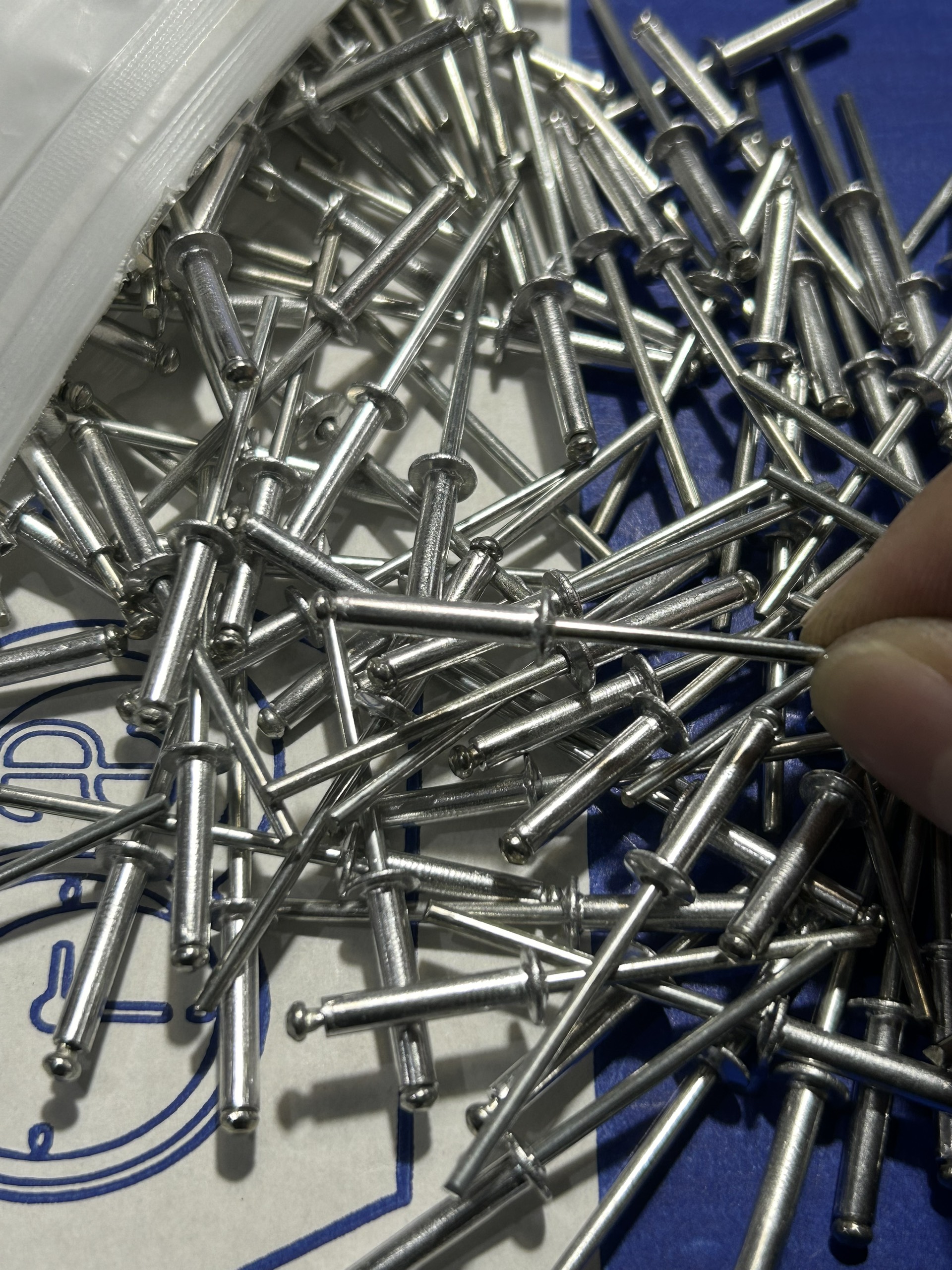 Rivet Nhôm OD3.2x16mm (995-1000 Cái) - Ảnh 4