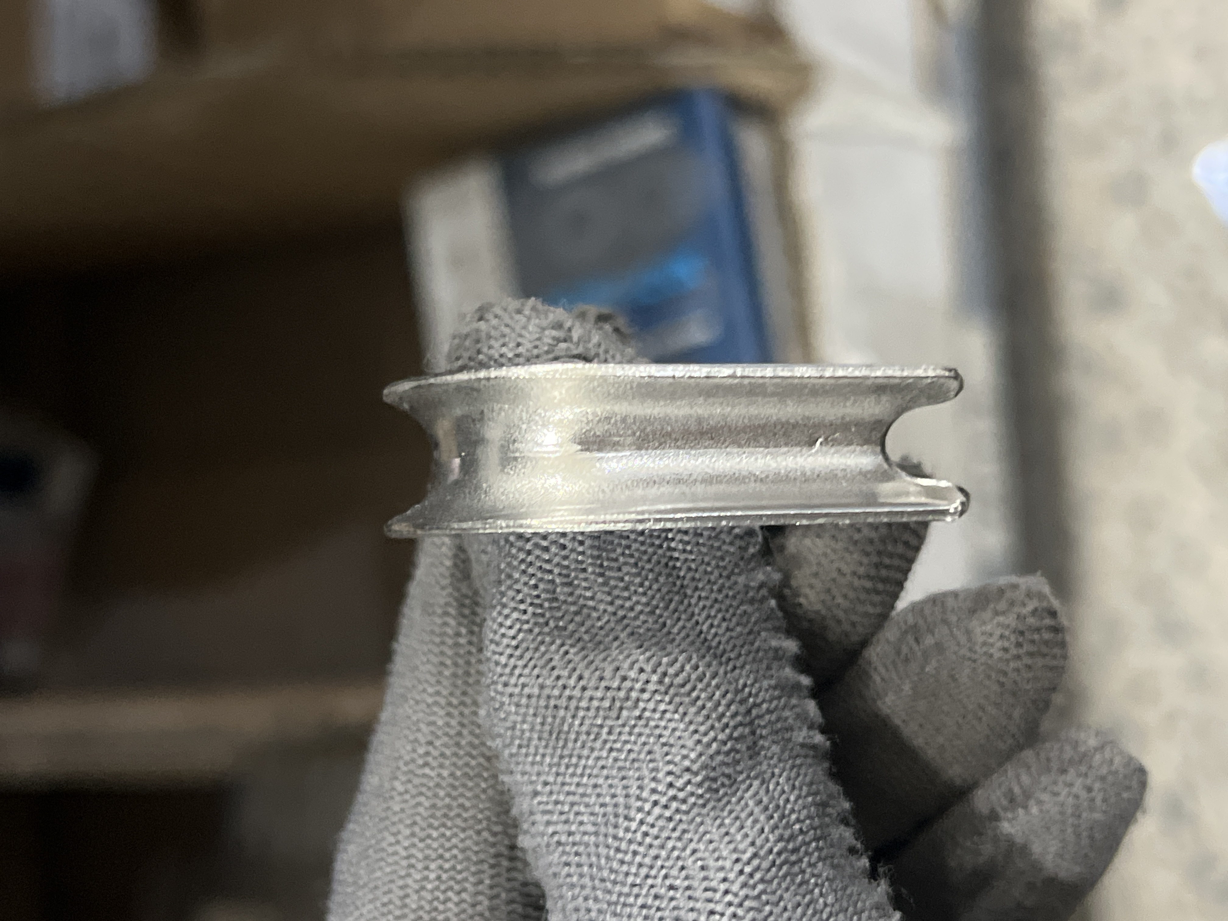 Alternative view of Bẹn Lót Cáp (Rope Thimble) Inox 304 D8