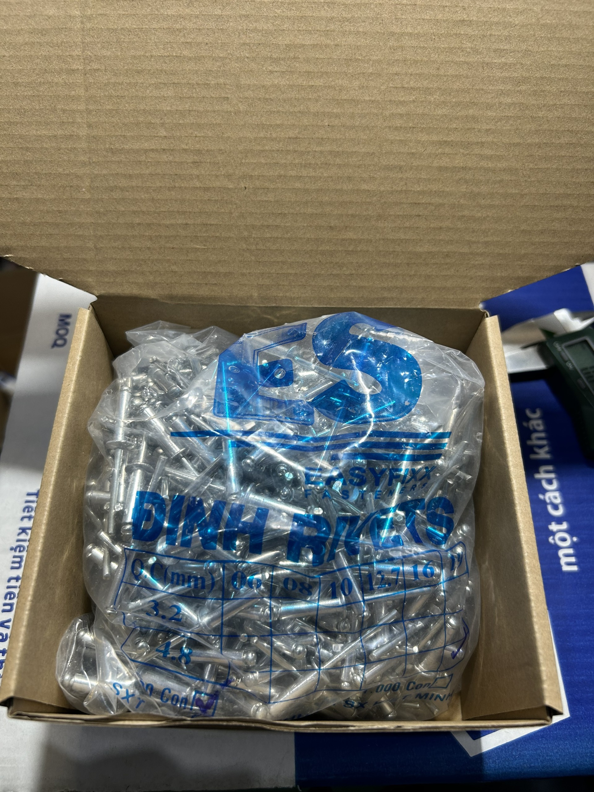 Rivet Nhôm OD4.8x19mm (497-500 Cái) - Ảnh 3