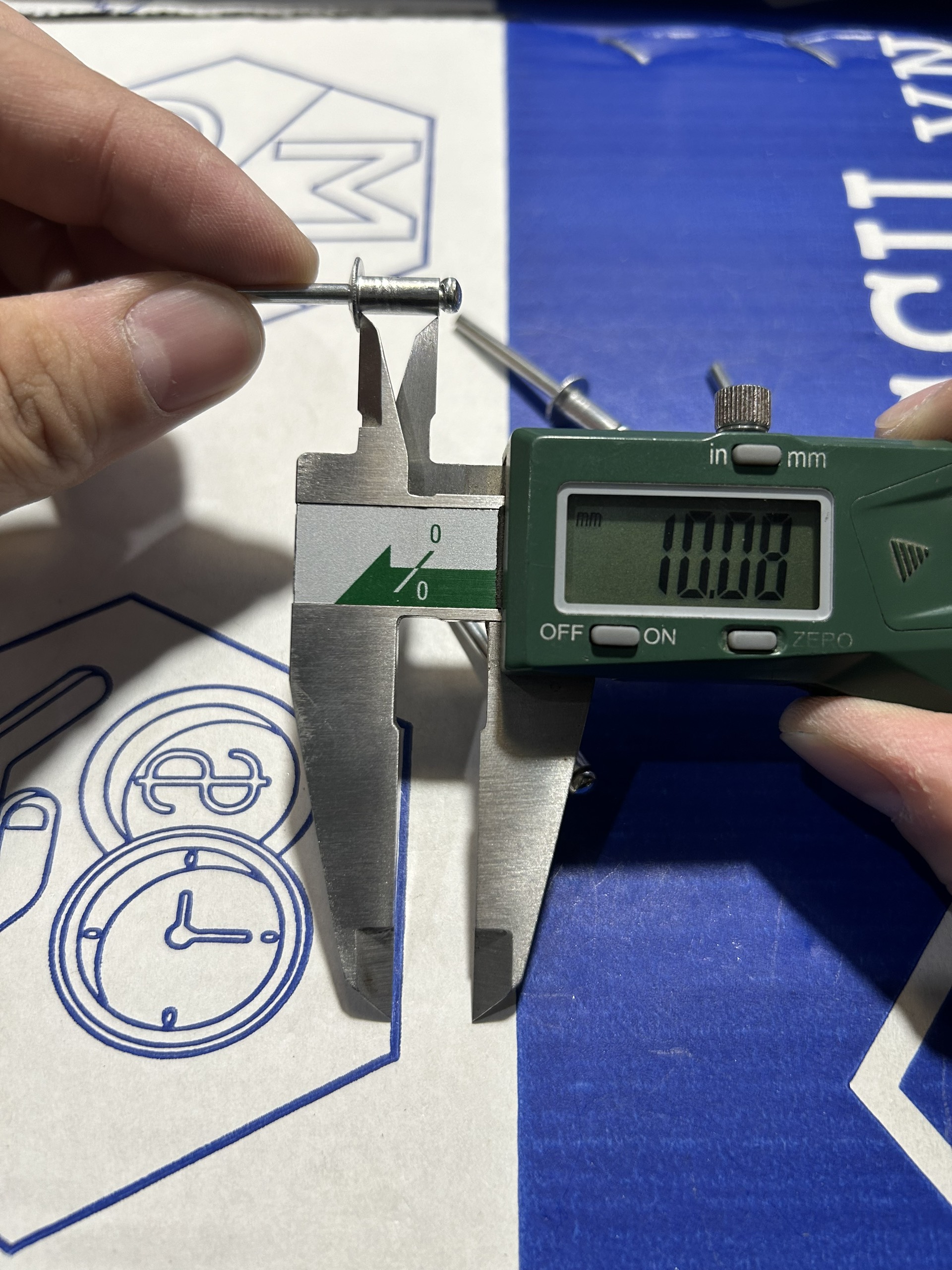 Rivet Nhôm OD4.8x10mm (497-500 Cái) - Ảnh 3