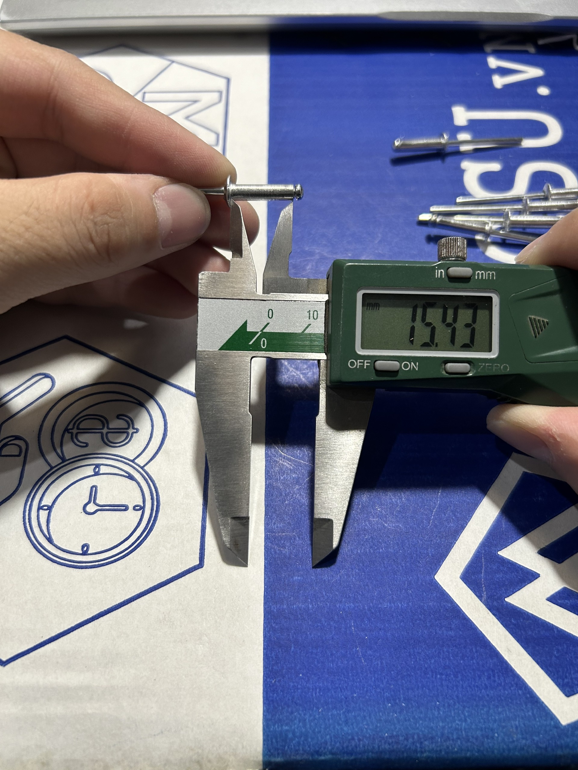 Rivet Nhôm OD4.0x16mm (497-500 Cái) - Ảnh 3