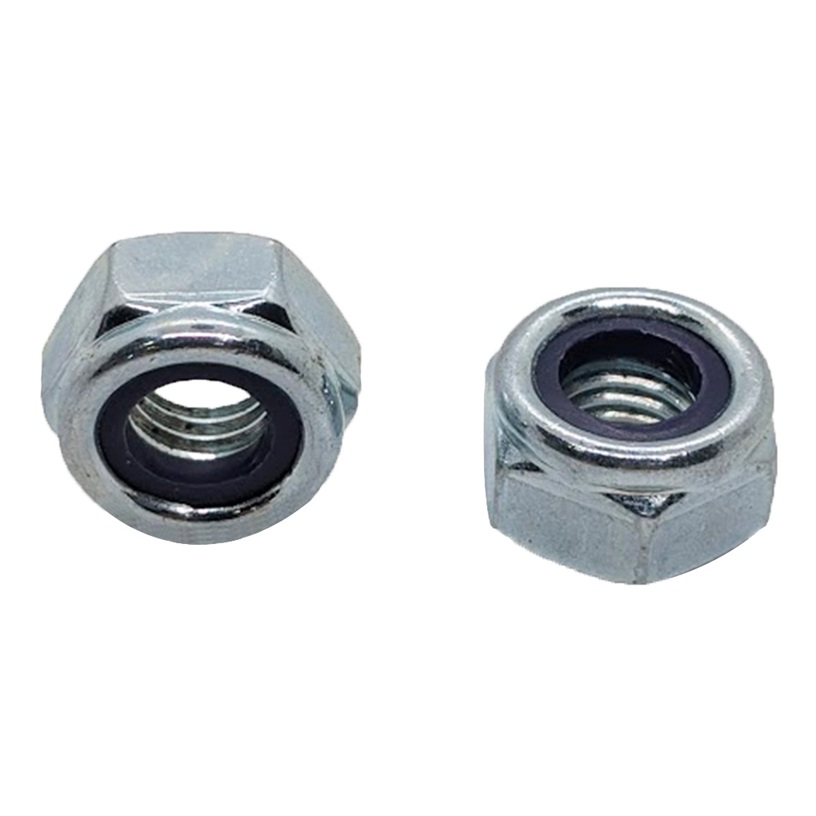 Alternative view of Tán Keo Thép Mạ Kẽm Trắng Cr3+ 4.8 DIN985 M12