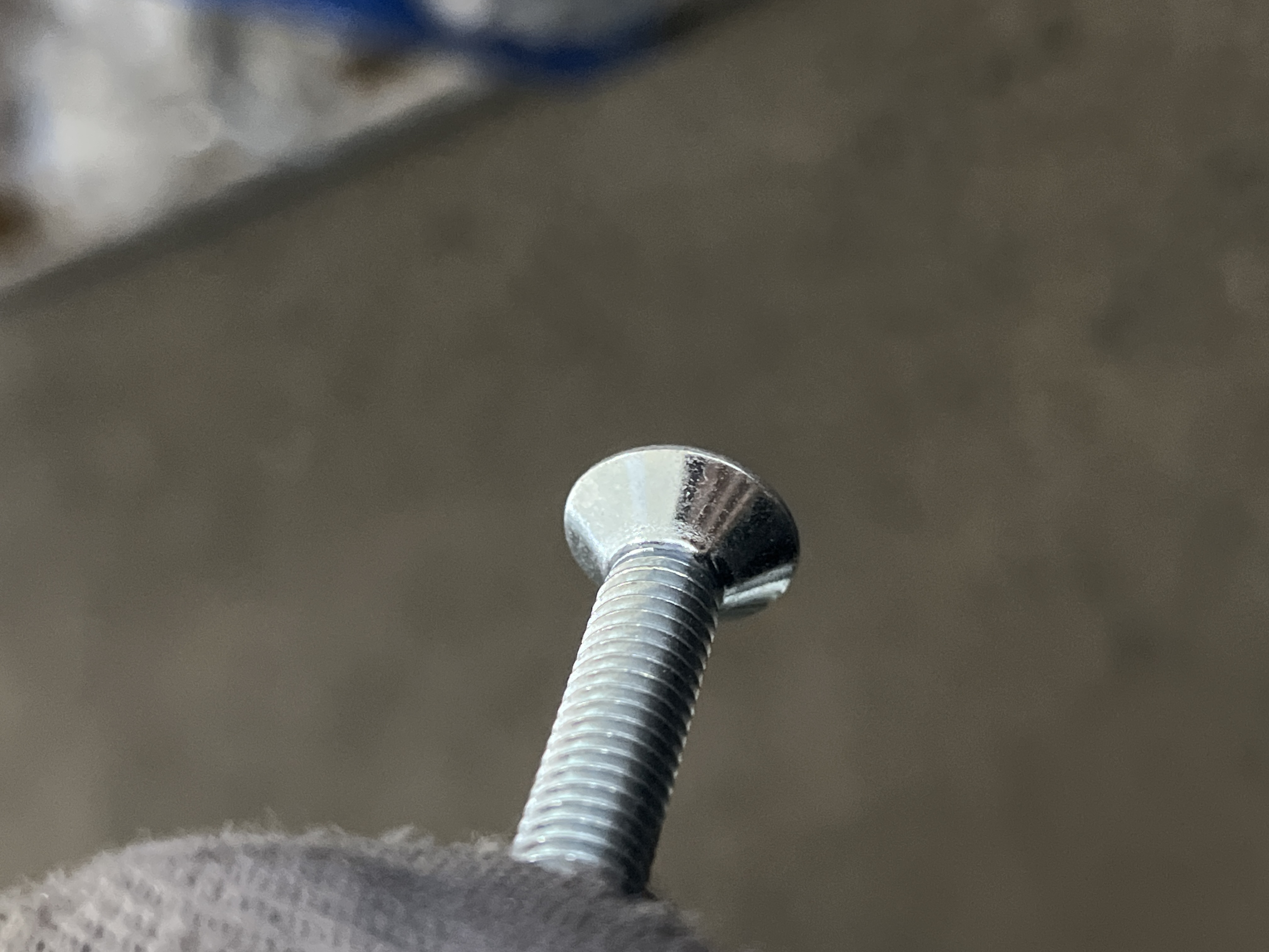 Lục Giác Chìm Col Thép Mạ Kẽm Trắng Cr3+ 10.9 DIN7991 M8x40 (25Cái/Bịch) - Ảnh 5