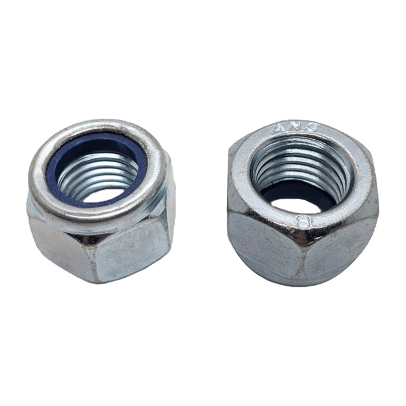 Alternative view of Tán Keo Thép Mạ Kẽm 8.8 DIN985 M8x1.0 Ren Nhuyễn