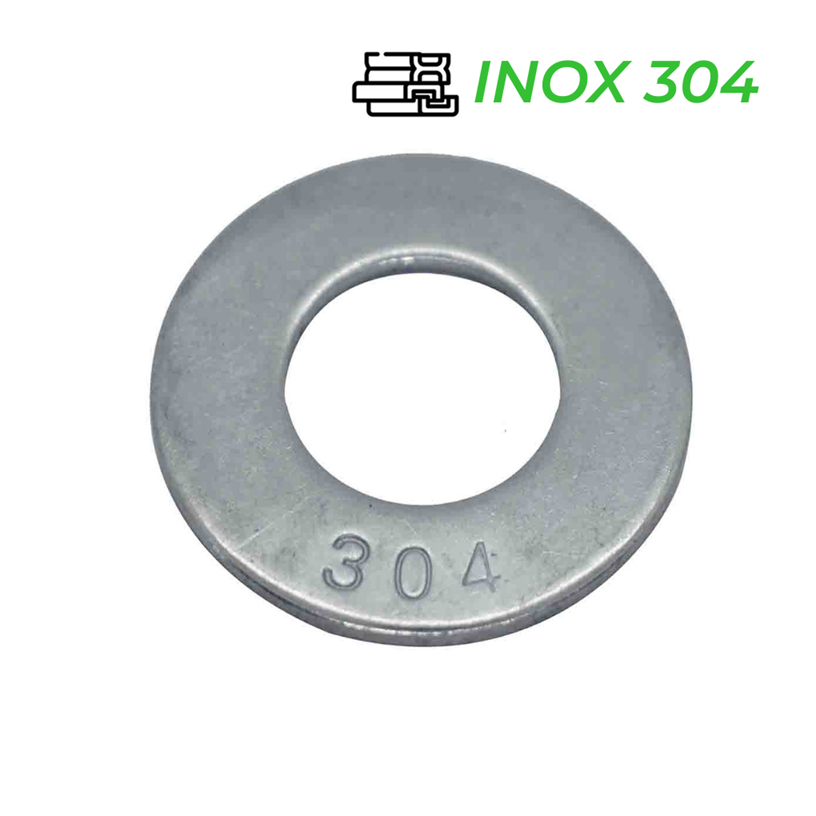 Lông Đền Phẳng Inox 304 DIN125 M2
