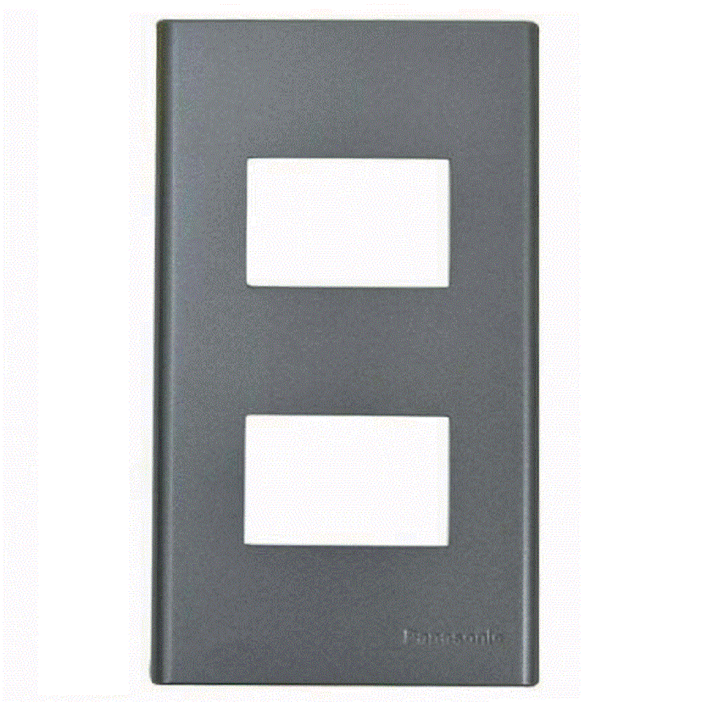 Mặt Công Tắc Panasonic WEV68020MH Dòng Wide 2 Thiết Bị