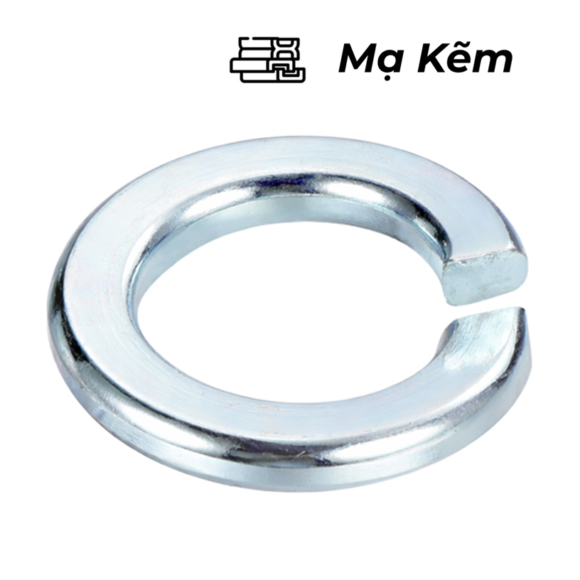 Lông Đền Vênh Thép Mạ Kẽm DIN127 M10