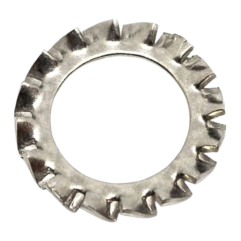 Lông Đền Răng Ngoài Loại A Inox 304 DIN6798A M8