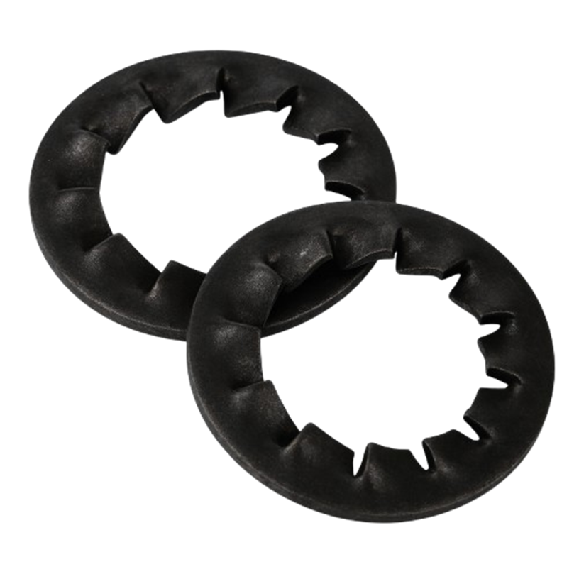 Lông Đền Răng Trong Loại J Thép Đen 4.8 DIN6798J M6 - Ảnh 2