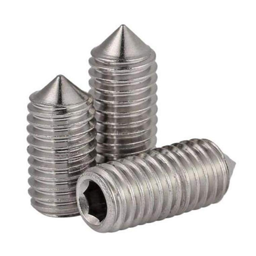 Vít Trí Đuôi Nhọn Inox 304 DIN914 M6x12 - Ảnh 2