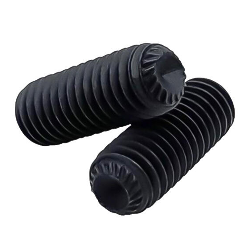 Vít Trí Đuôi Lõm Có Khía Thép Đen GR 9 UNC 5/8-11 x 5/8