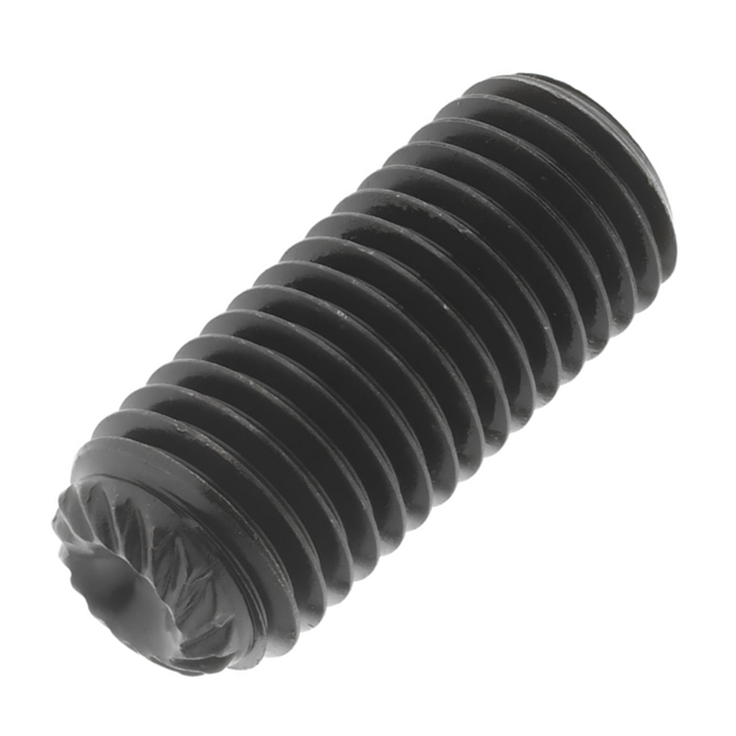 Vít Trí Đuôi Lõm Có Khía Thép Đen 12.9 DIN916K M3x6