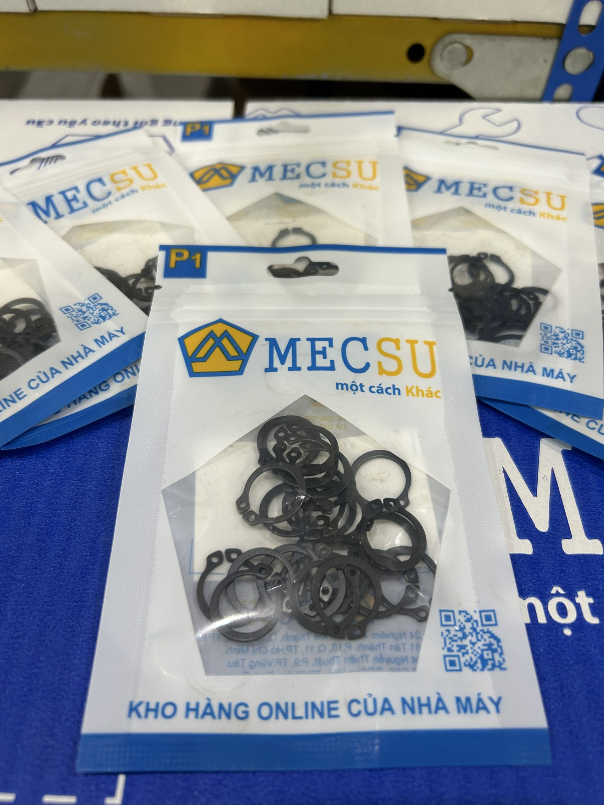 Phe Gài Trục Thép 65Mn DIN471 D17x1.0 (25Cái/Bịch) - Ảnh 3