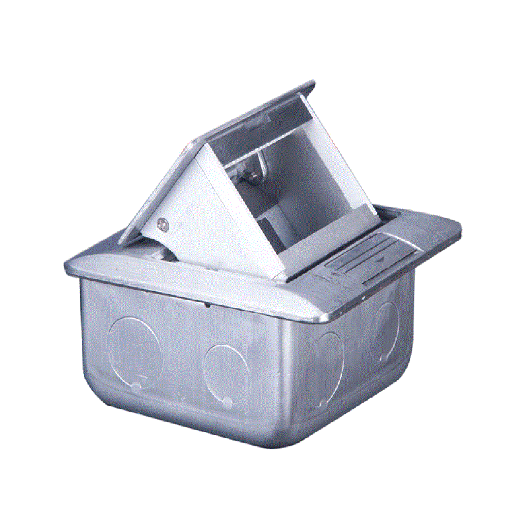 Ổ Cắm Âm Sàn Cho Concept Có Đế Âm, Màu Nhũ Bạc Con224_Abe_G5 Schneider