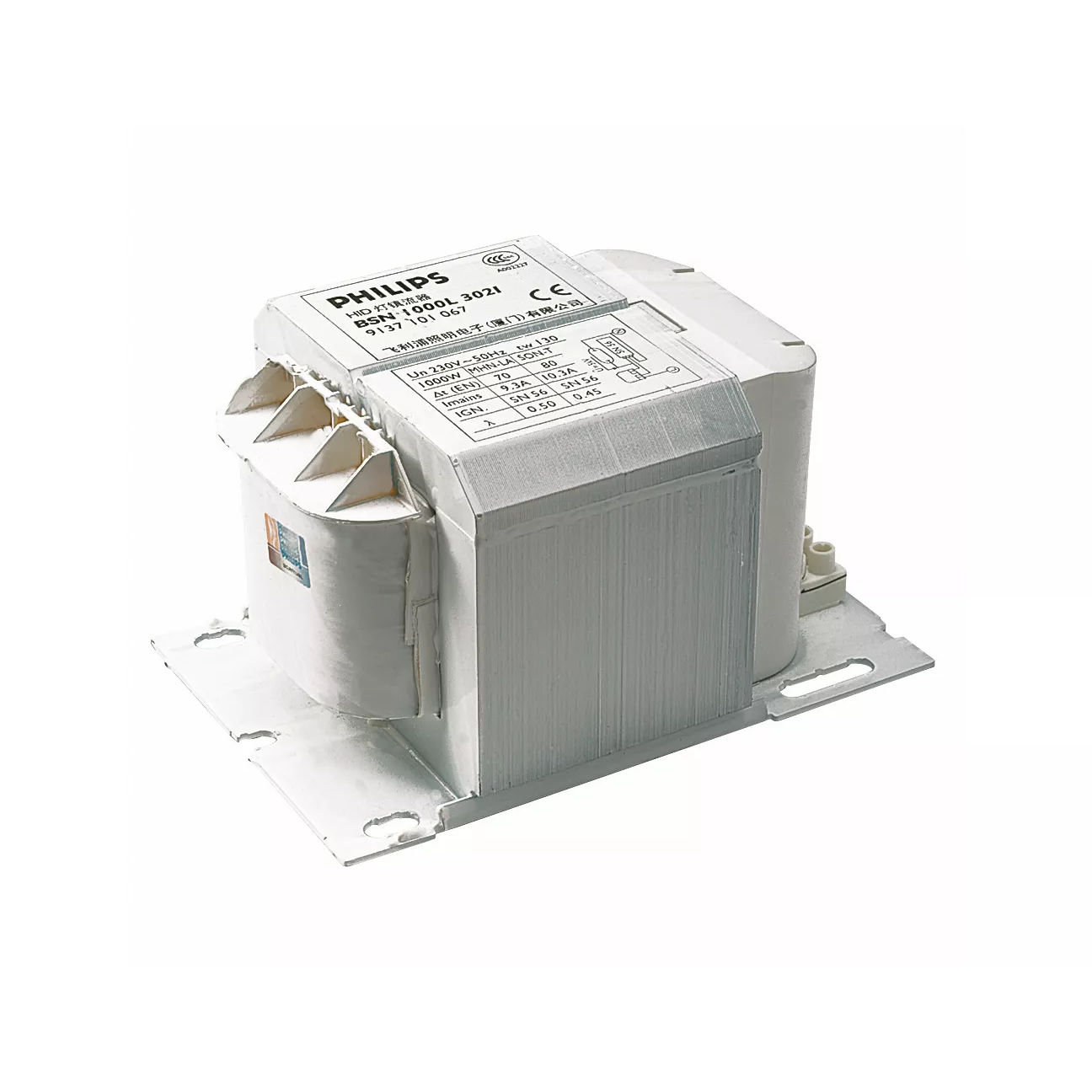 Ballast Điện Từ Cho Đèn Metal 1000W BHL 1000 L202 Philips 913710104942