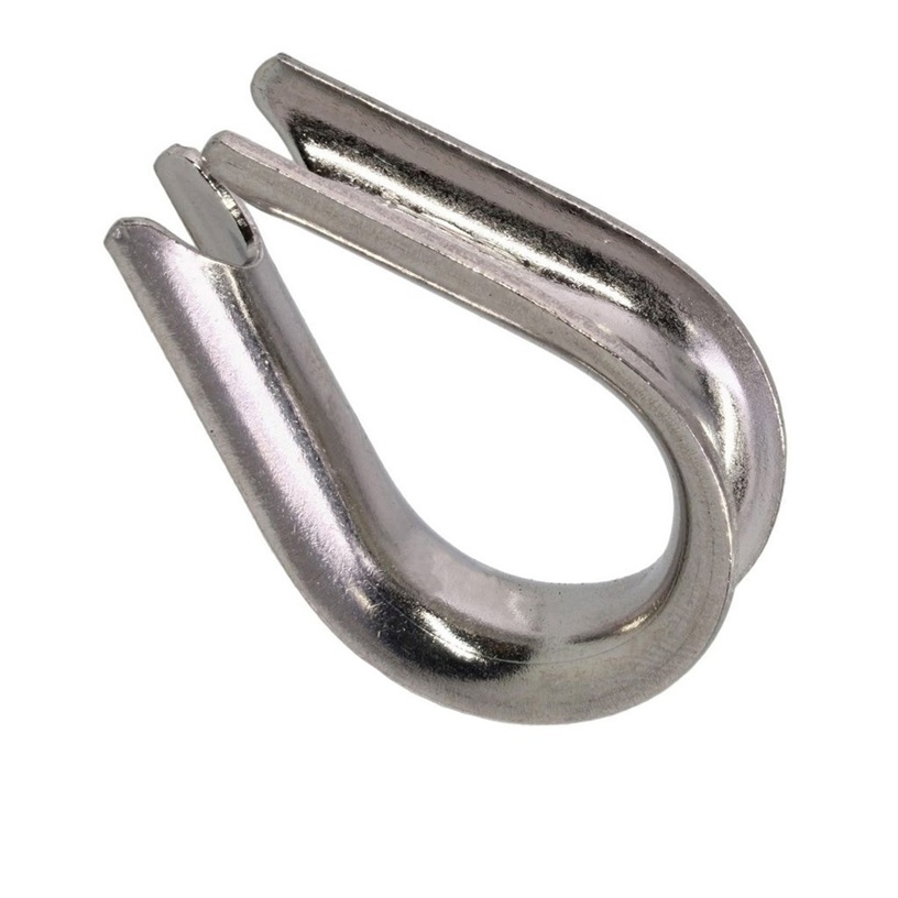 Alternative view of Bẹn Lót Cáp (Rope Thimble) Inox 304 D16