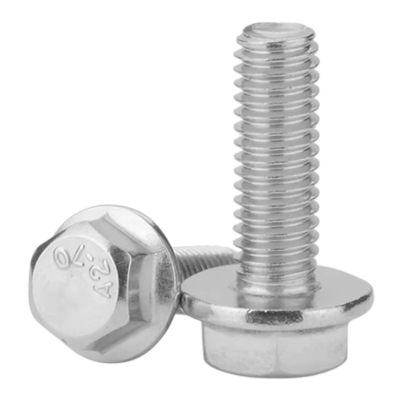 Bulong Đầu Bông Inox 304 DIN6921 M6x12 (Không Khía)