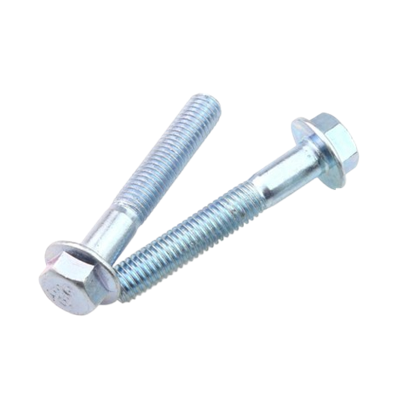 Bulong Đầu Bông Thép Mạ Kẽm Trắng Cr3+ 10.9 GB5787 M14x1.5x110 Ren Nhuyễn Lửng (Không Khía)