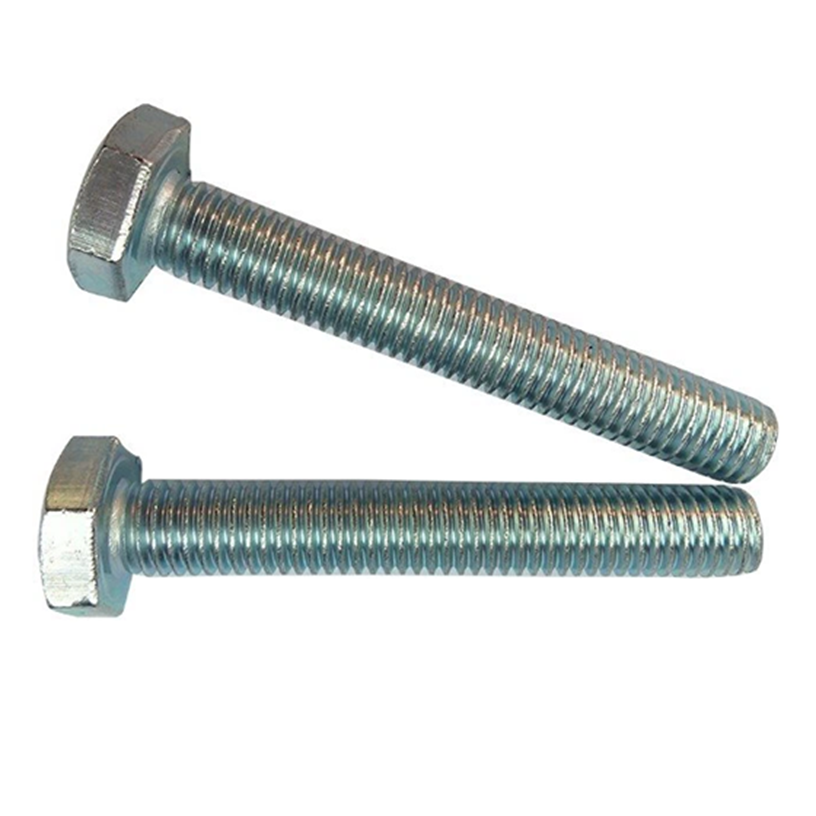 Bulong Mạ Kẽm Trắng Cr3+ 8.8 DIN961 M20x1.5x50 Ren Nhuyễn