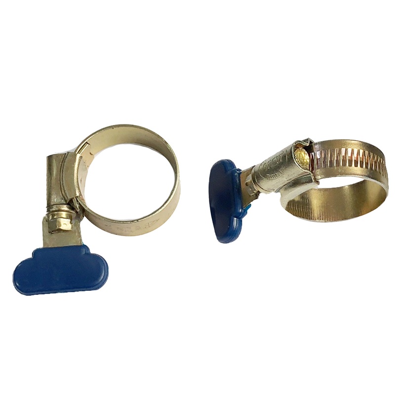 Siết Cổ Dê Tay Cầm Nhựa Thép Mạ Kẽm Ống 22-30mm - Ảnh 3