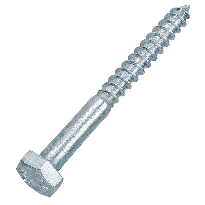 Vít Phong Thép Mạ Kẽm M8x70