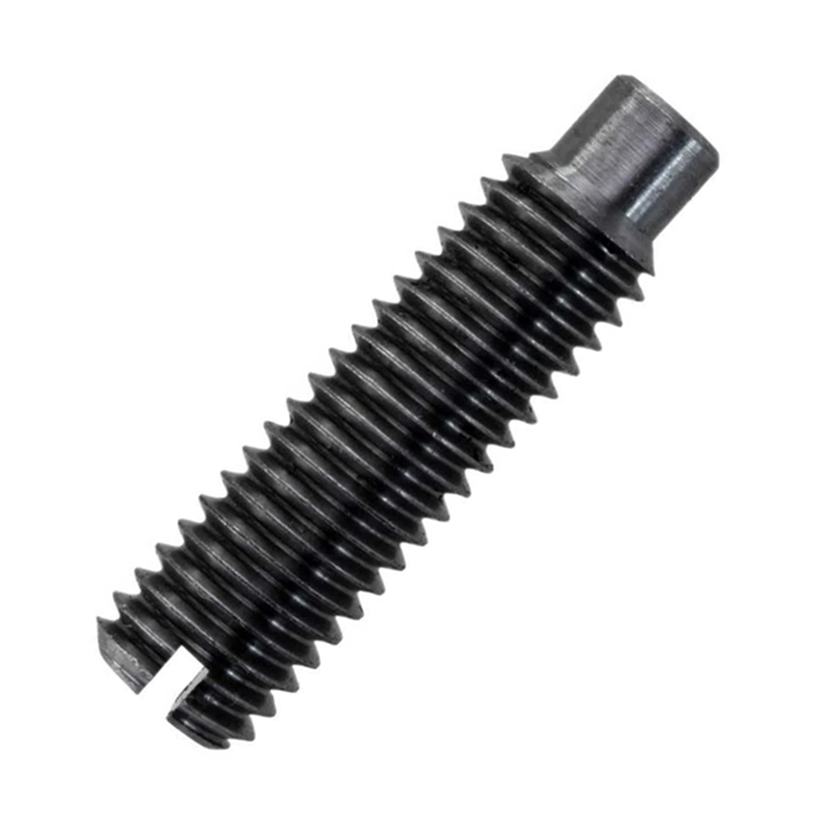 Vít Xẻ Rãnh Đuôi Trụ Thép Đen 4.8 DIN417 M8x40