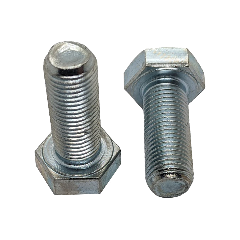 Bulong Mạ Kẽm Trắng Cr3+ 8.8 DIN933 M10x130 - Ảnh 3