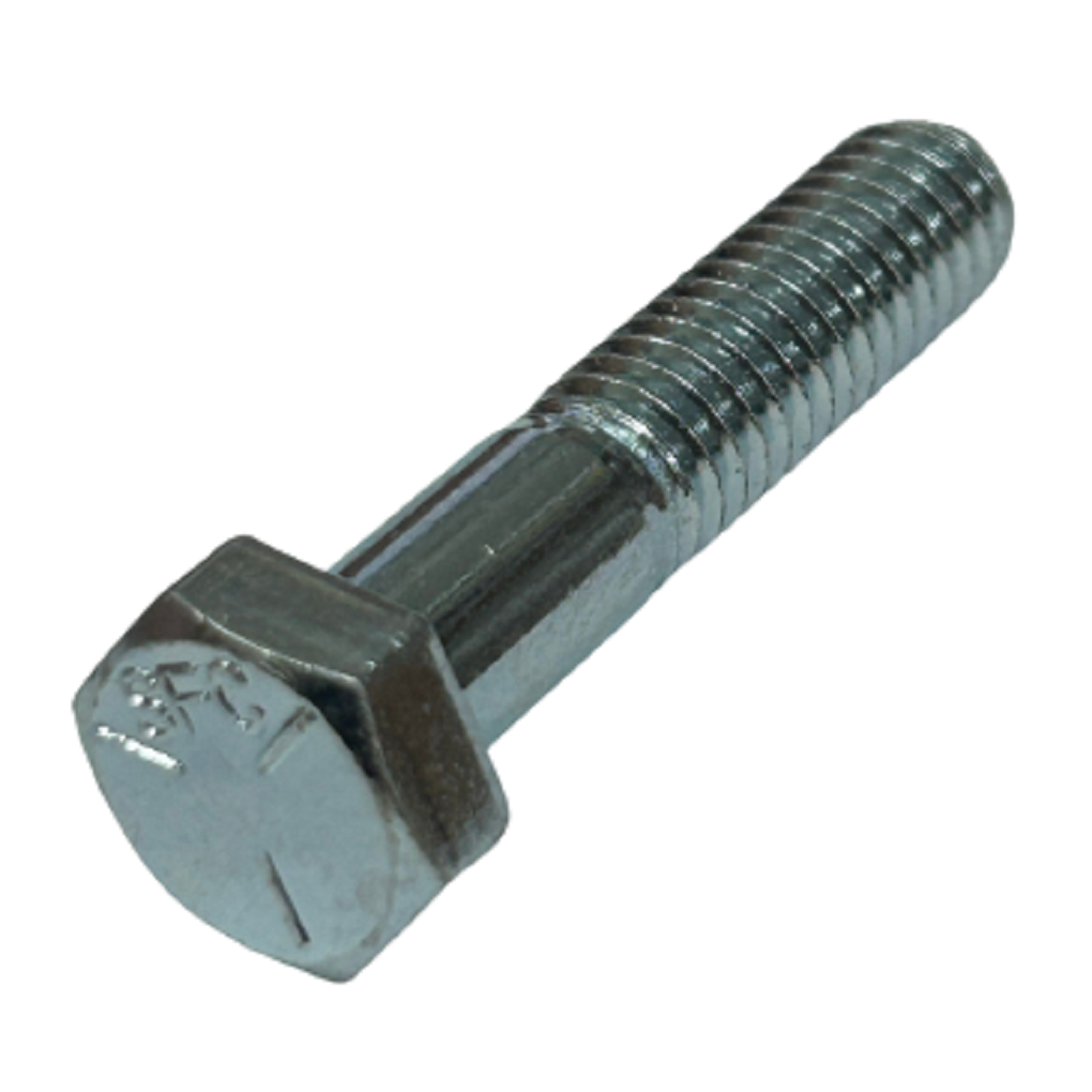 Bulong Mạ Kẽm Trắng Cr3+ GR 5 UNF 7/16-20 x 3 Ren Lửng